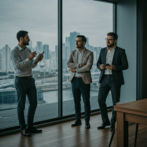 Business Professionals Networking